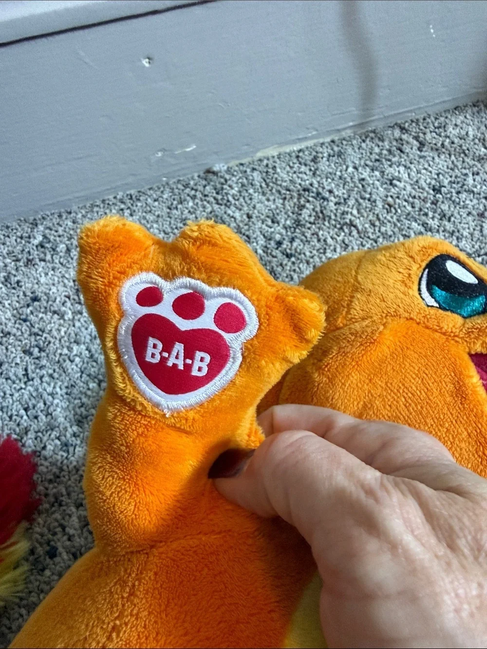 Build A Bear Pokemon Charmander Plush Toy Kanto Starter Orange Stuffed Animal
